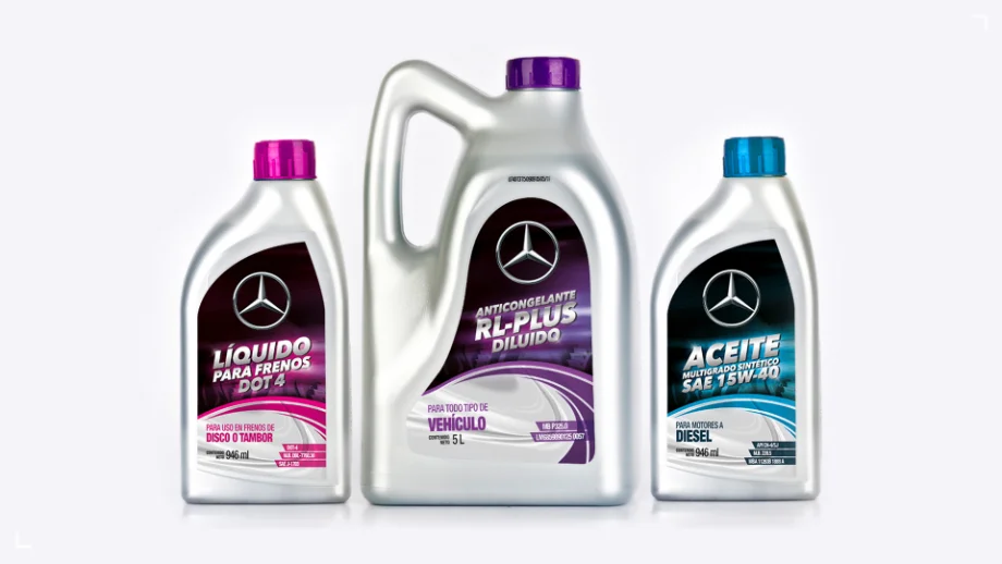 Aceites Mercedes-Benz
